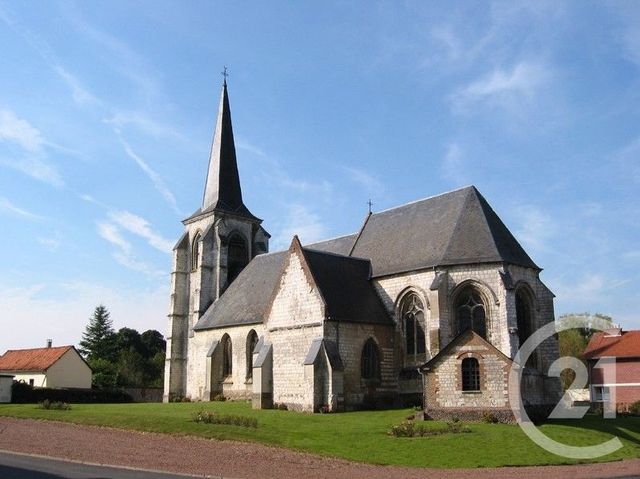 terrain à vendre - 2000.0 m2 - GUESCHART - 80 - PICARDIE - Century 21 Triangle Immobilier