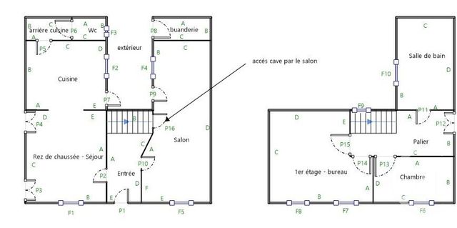 maison à vendre - 4 pièces - 104.0 m2 - ABBEVILLE - 80 - PICARDIE - Century 21 Triangle Immobilier