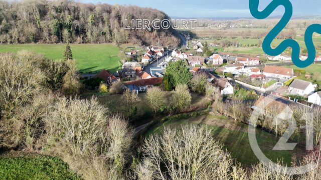 terrain à vendre - 2000.0 m2 - LIERCOURT - 80 - PICARDIE - Century 21 Triangle Immobilier