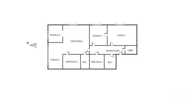 Appartement T3 à vendre - 3 pièces - 63.0 m2 - AMIENS - 80 - PICARDIE - Century 21 Triangle Immobilier